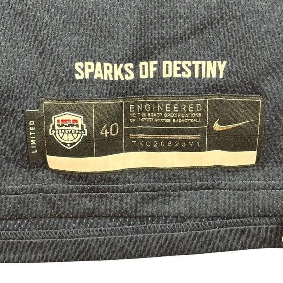 NWT Nike USAB Limited Road Men's Road Basketball Jersey Sz Small - Picture 3 of 14